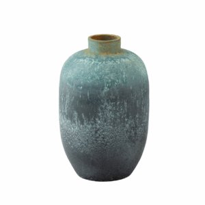Vase Vintage en Céramique Azur Petite
