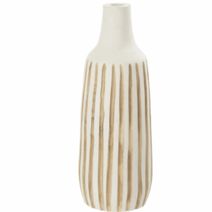 Vase en bois de Ying blanc de taille moyenne