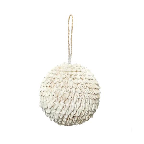 La boule coquillage - Blanc - M