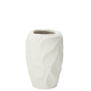 Vase en argile blanche Mirena petit