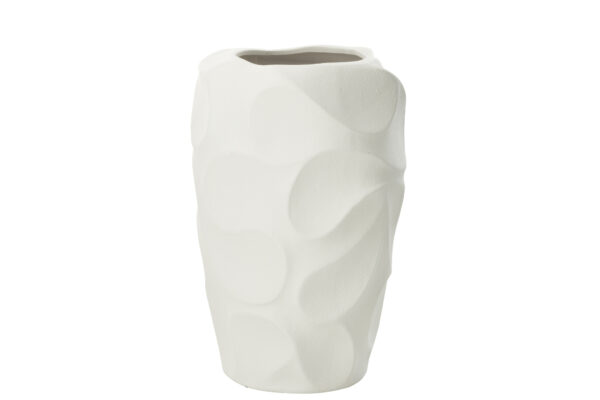 Vase en argile blanche Mirena grand