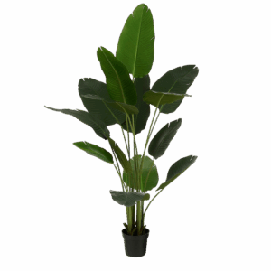 Bananier Artificiel en Pot - H180 x Ø30 cm - Vert