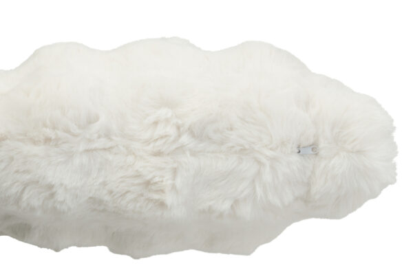 Coussin Ondulation Polyester Blanc – Image 2
