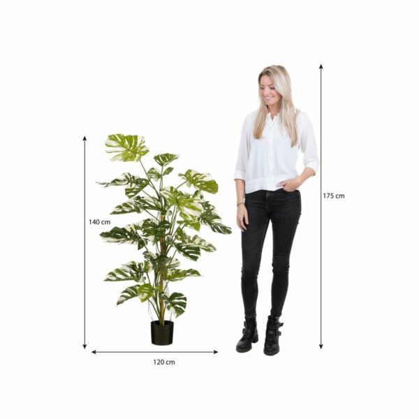 Sampleaboom Plant artificiel - H140 x Ø120 cm - vert – Image 5