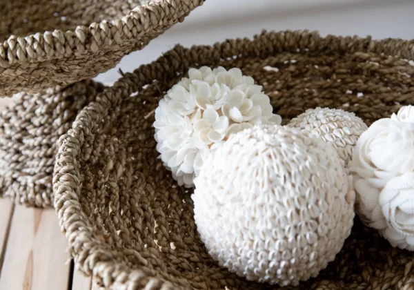 La boule coquillage à bulles - Blanc - L – Image 3
