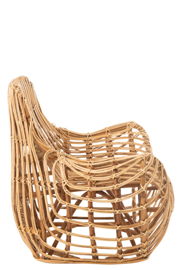 Siège en rotin naturel Ana – Image 3