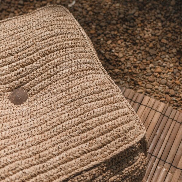 Pouf | Pouf PADAR en Raphia – Image 6