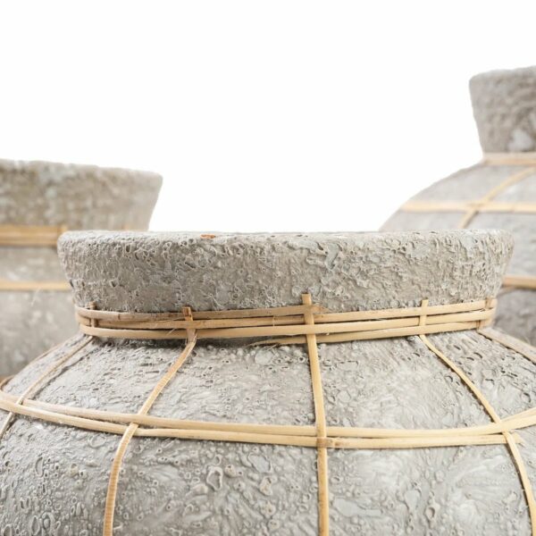 Le Vase Belly - Béton Naturel - M – Image 7
