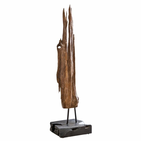 sculpture en bois flotté