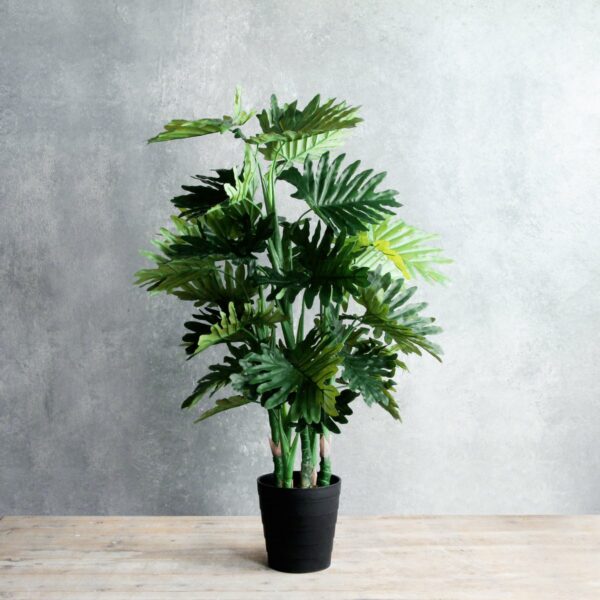 Plante Artificielle Philodendron - H120 x Ø80 cm - Vert – Image 7