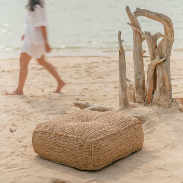 Pouf | Pouf PADAR en Raphia – Image 3