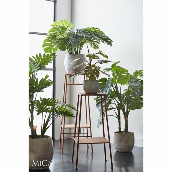 Plante Artificielle Monstera - H100 x Ø75 cm - Vert – Image 5