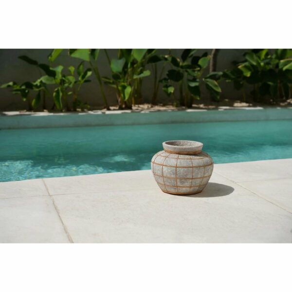 Le Vase Belly - Béton Naturel - M – Image 2