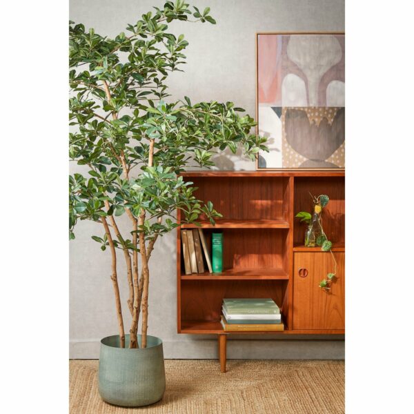 Plante artificielle Olivier en Pot - H183 x Ø130 cm - Vert – Image 3