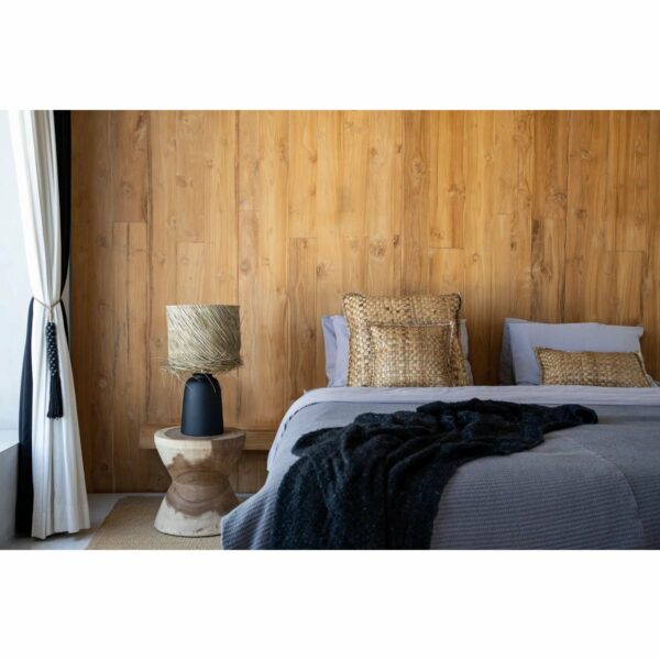 Lampe de table Pandan - Noir Naturel – Image 2