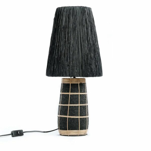 La Lampe de Table Naxos - Noir Naturel