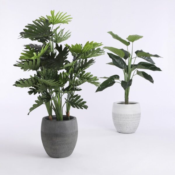 Plante Artificielle Philodendron - H120 x Ø80 cm - Vert – Image 3
