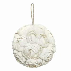 La balle en coquillage de rose - Blanc - L