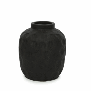 Le vase tendance - Noir - M