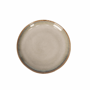 6 Assiettes Dessert Beige