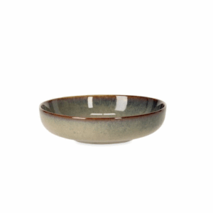4 assiettes creuses beige