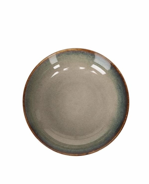 4 assiettes creuses beige – Image 2