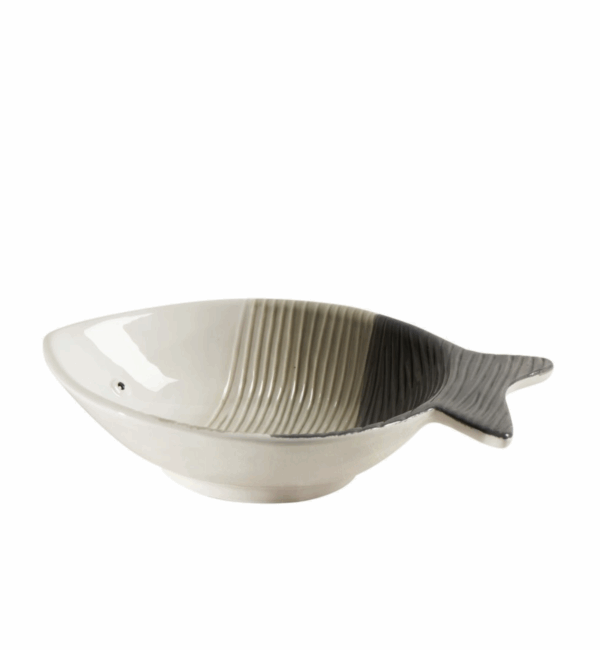 Bol Poisson Tropical Gris