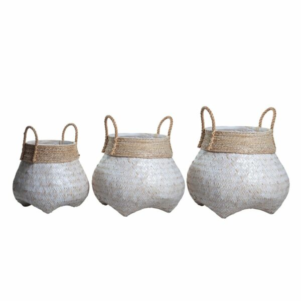 Panier | Panier à linge | Panier à plantes BENOA en bambou (2 tailles) – Image 5