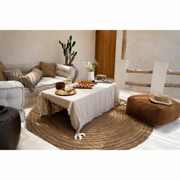 Le Tapis en Joncs de Mer - Naturel - 150 – Image 4