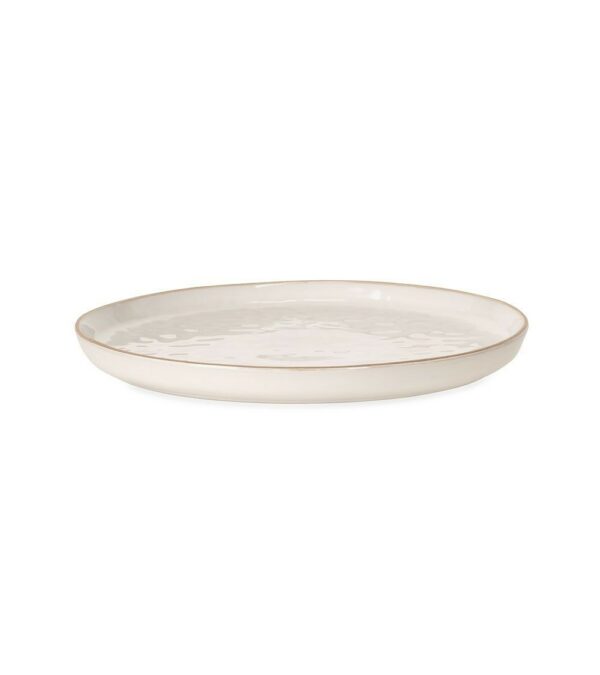 4 Assiettes Plates Crème – Image 2