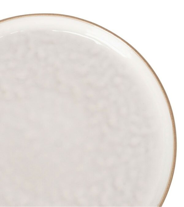 4 Assiettes Plates Crème – Image 3