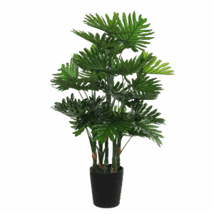 Plante Artificielle Philodendron - H120 x Ø80 cm - Vert