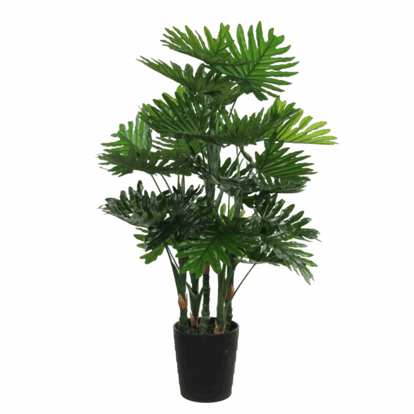 Plante Artificielle Philodendron - H120 x Ø80 cm - Vert