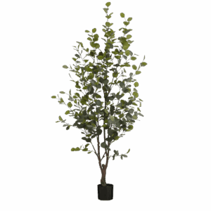 Plante artificielle Eucalyptus en Pot - H180 x Ø80 cm - Vert