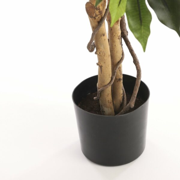 Plante Ficus Artificielle - H110 x Ø65 cm - Vert – Image 3