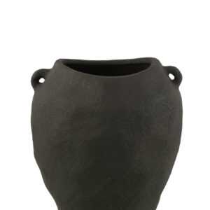Vase en argile noire Clara