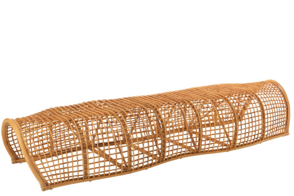 Banc en rotin naturel Roni