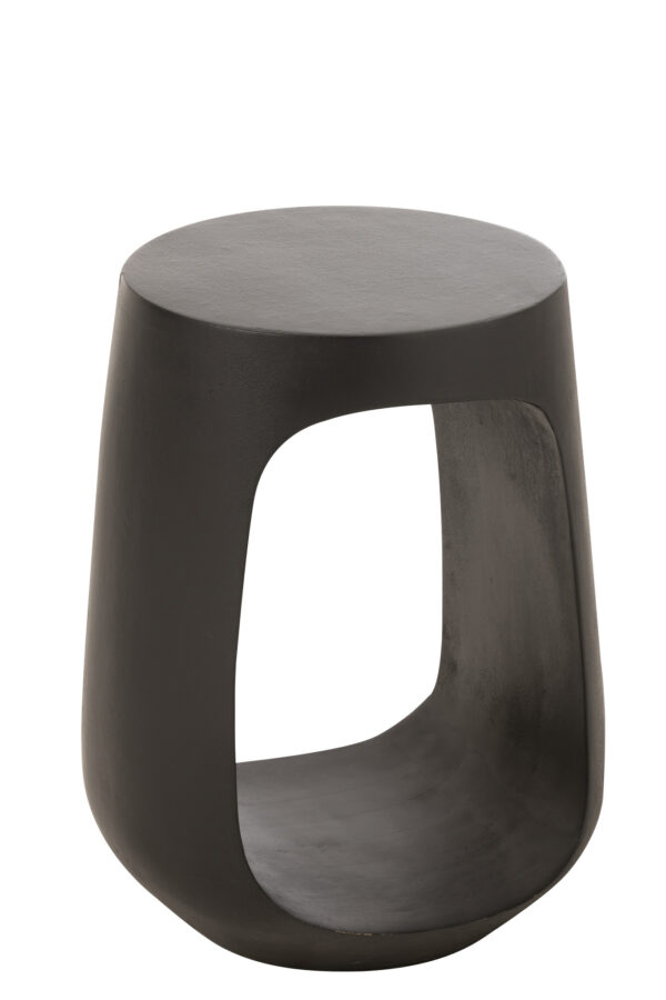 Table d'appoint en bois de manguier noir