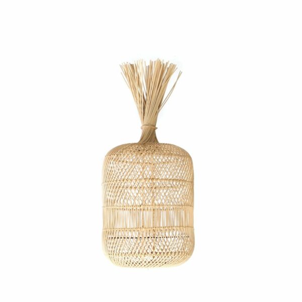 Le lampadaire Dumpling - Suspension - Naturel - S