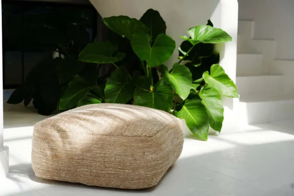 Le pouf confortable - beige – Image 2