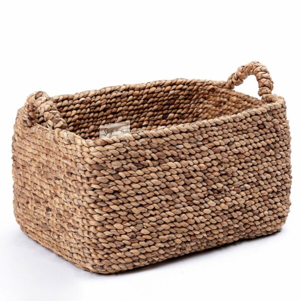 Panier de Rangement TANIMBAR en Jacinthe d'Eau – Image 8