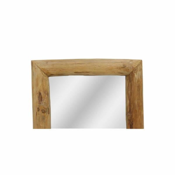 Collection HSM-Miroir rectangulaire-50x7x60-Teck naturel – Image 4