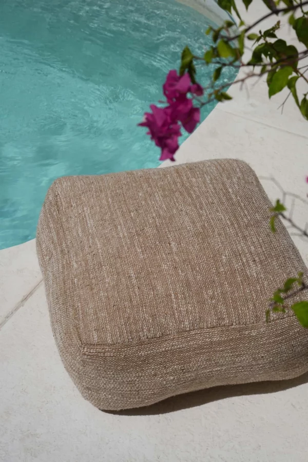Le pouf confortable - beige – Image 3