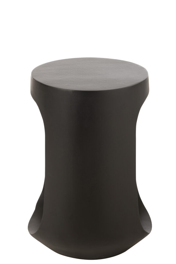 Table d'appoint en bois de manguier noir – Image 3