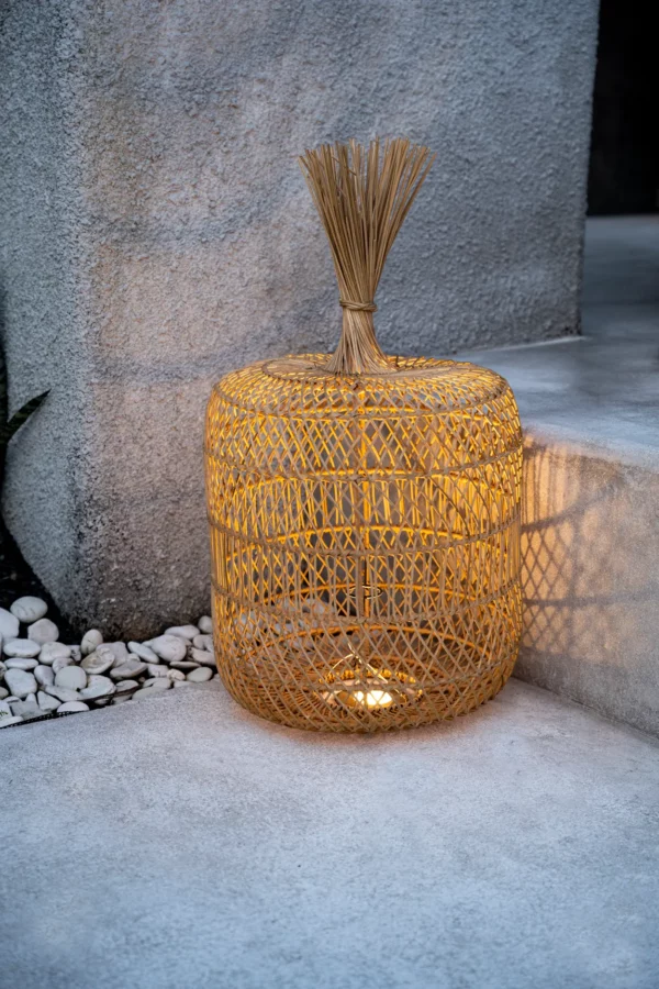 Le lampadaire Dumpling - Suspension - Naturel - L – Image 4