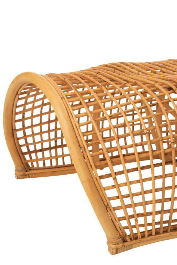 Banc en rotin naturel Roni – Image 4