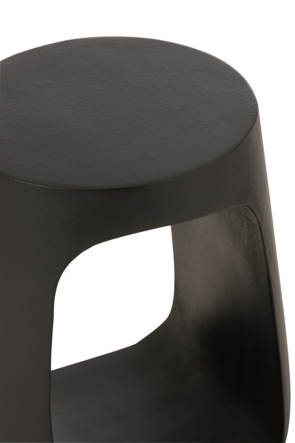 Table d'appoint en bois de manguier noir – Image 5