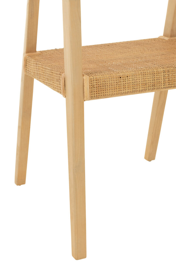 Chaise Emma en teck naturel – Image 5