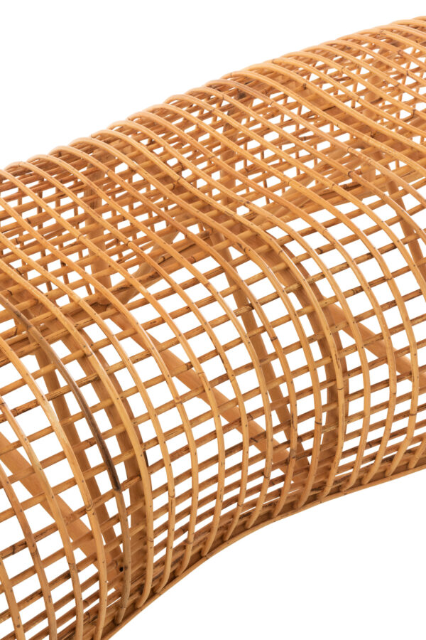 Banc en rotin naturel Roni – Image 6