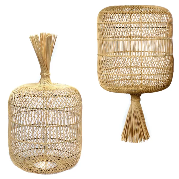 Le lampadaire Dumpling - Suspension - Naturel - L – Image 7